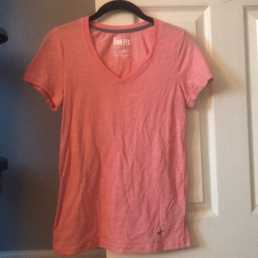 Pink v neck